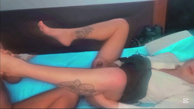 Ladyboy69: My Beautiful 20-year-old Trans Friend Dominates My Curious Straight Stepbrother