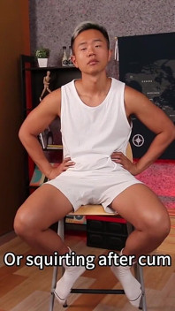 Dark, Cheerful Guy with Sensitive, Hard Nipples. Ep.1-4