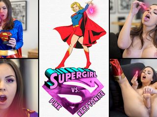 ImMeganLive: Supergirl vs pink kryptonite - ImMeganLive