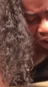 All Her Curves Bounce Around the Couch While the Fat Ebony MILF Sucks and Fucks