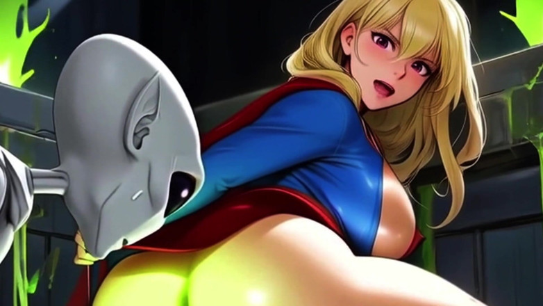 Spicy Toons: Nếu bạn đã bao giờ nghĩ rằng supergirl cần bộ ngực...
