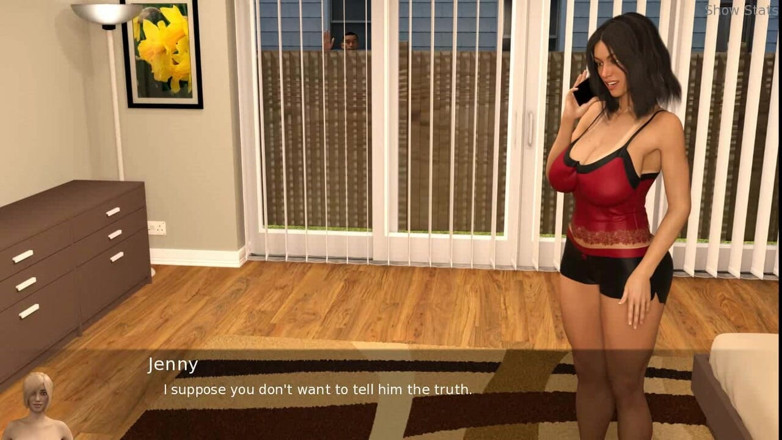 Dirty GamesXxX: Gorąca żona projektu: mąż dowiaduje się, że jego żona ma dildo-S2E40