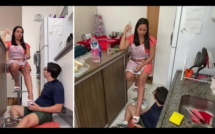 KiffaFeet: Hot MILF Cooking Teacher Ep 1