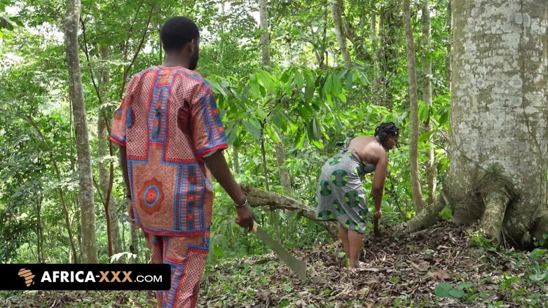 Africa-XXX: Encontro sexy na selva
