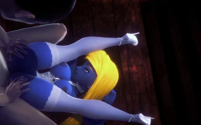 Wraith ward: Gargamel smurfing smurfette : smurf parody