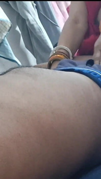 Asmr Dick Massage Through Big Busty Boobs