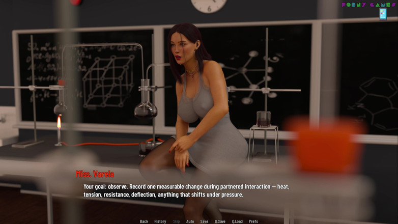 Porny Games: University days by greebo - menjadi kurir istimewa hadiah 16