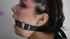Selfgags Latina Bondage: Probíhá trénink děvky