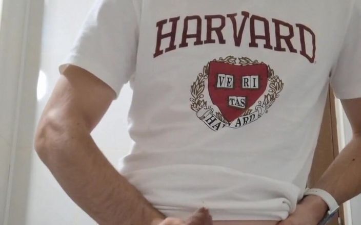 The college boy: Een grote cumshot