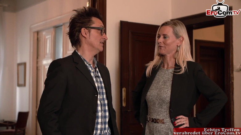 EroCom: Blonde milf real estate agent is seduced by her client