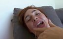 Pervy Studio: Teen ginger viene sborrata in bocca