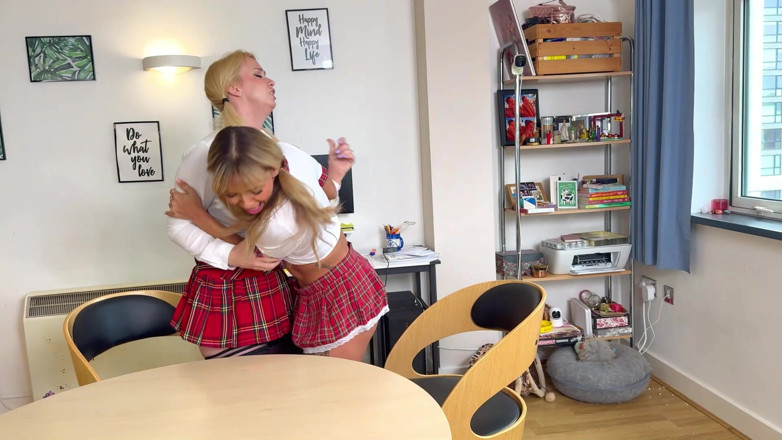Latina Fetish: Lil Missy and Renee in: the Strict Teachers Lesson (hd + Bts)