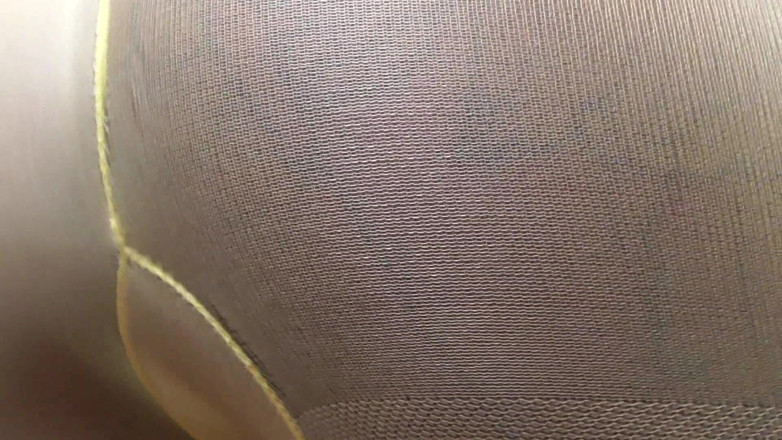 Solo Austria: Ebony Barbie Estrella`s Nylon Ass Play. Facesitting POV!