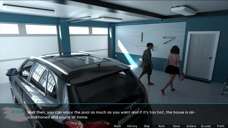 Visual Novels: 夏の香り その2(ガールフレンドルート)