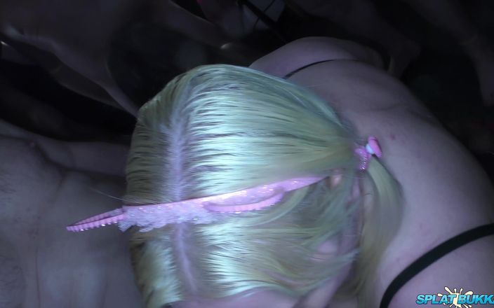 UkXXXpass: Debut bukkake pro Eurobabe Jordan Pryce 1 s velkými kozami