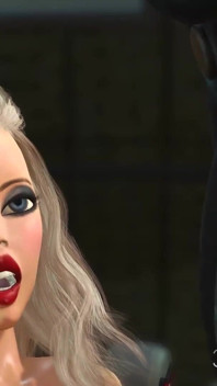 Super sesso nel laboratorio di fantascienza! Il soldato fantascientifico si sbatte una bionda sexy