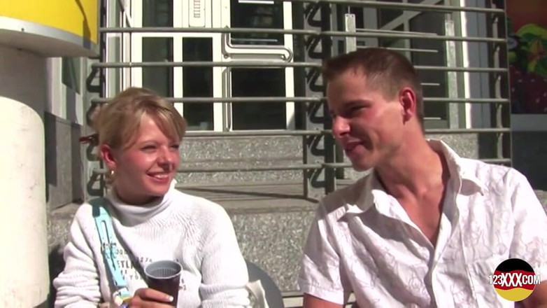 123XXX - 100% Amateurs: Sexy Blonde Whore Fucking Her German Neighbor