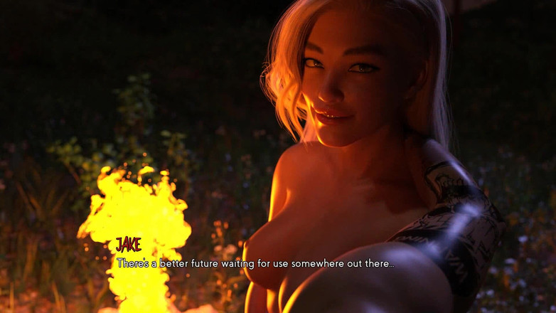 Dirty GamesXxX: 運命の決定:ホットなブロンドの女の子、森の中でのPOVフェラチオ - エピソード1