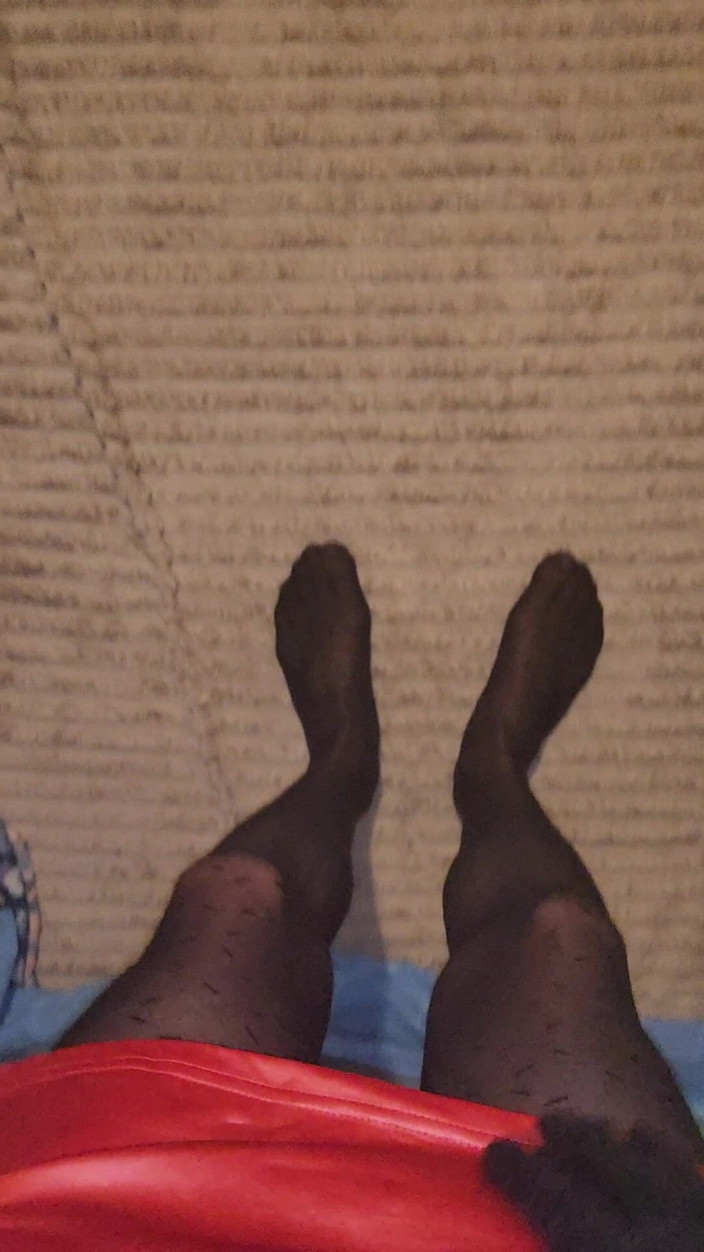 LoverPantyhose: Provocando minha meia-calça preta padrão