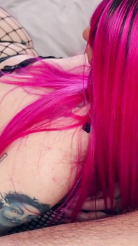 Rejilla gótica anal chupar y follar