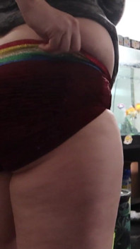 Ass Tease in Booty Shorts