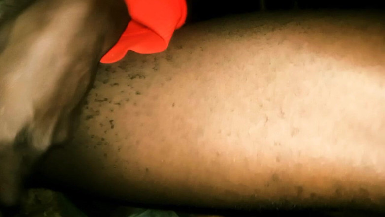 Judith xxx: Mi fuerte erección de pene en la noche