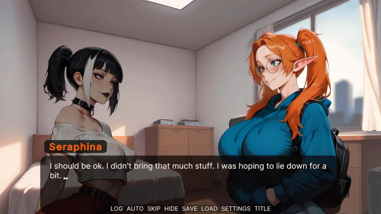 Dirty GamesXxX Trans: Seraphina's Life: Sexy Elf Girl com Pau Grande e Peitões...
