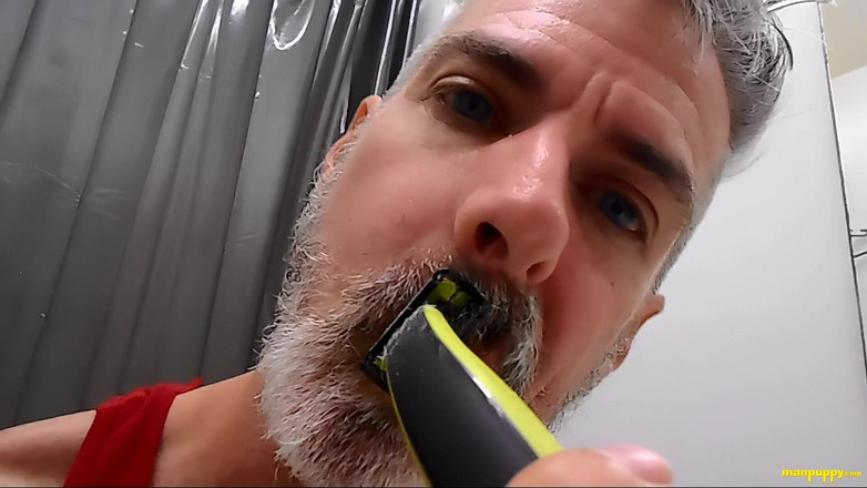 Man Puppy: Научить тебя бриться - папочка гигант 8