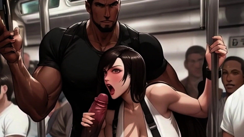 Spicy Toons: Tifa Always Meets the Most Interesting People on the Midgar...