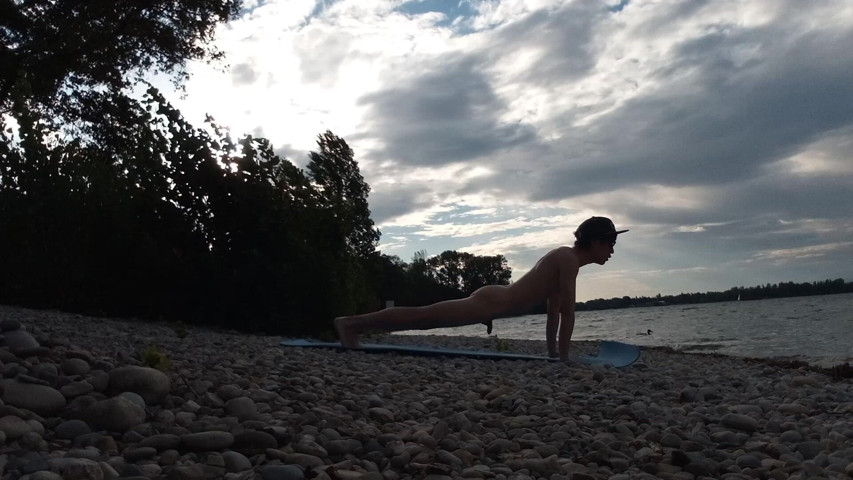 Slender Nudist Boy Does Yoga Nude on a Naturist Beach. Naked Yoga Video by Jon Arteen Gay Porn Model Skinny Naturist Twink Prac (Jon Arteen) Slender Nudist Boy Does Yoga Nude on a Naturist Beach. Naked Yoga Video by Jon Arteen Gay Porn Model Skinny Naturist Twink Prac (Jon Arteen)