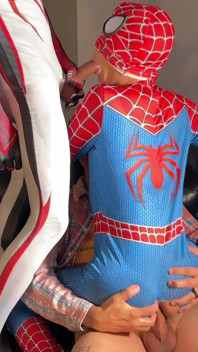Big Dick Tag Team Group Gay Sex Spider Bro!