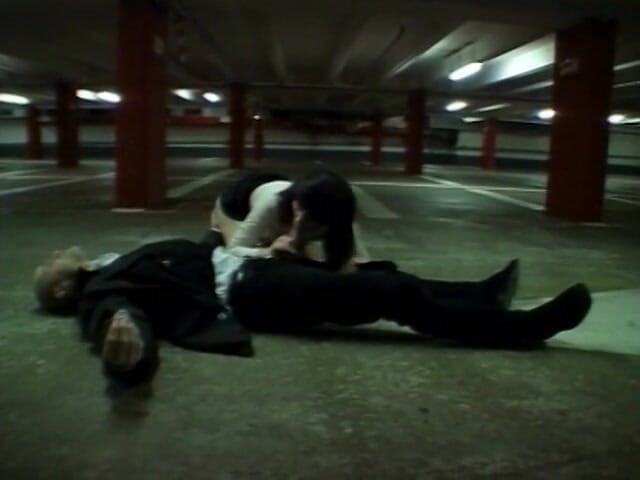 European Classics: Parking lot fuck with slutty brunette