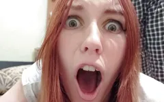 Kızıl saçlı kıza sert seks öğretti