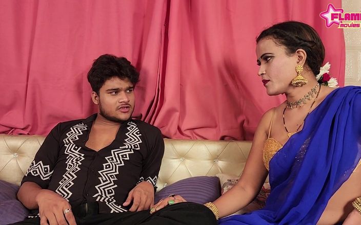 Flame Movies: बड़े स्तन वाली दूधिया भाभी ने अपने देवर के साथ हार्डकोर सेक्स का मजा लिया