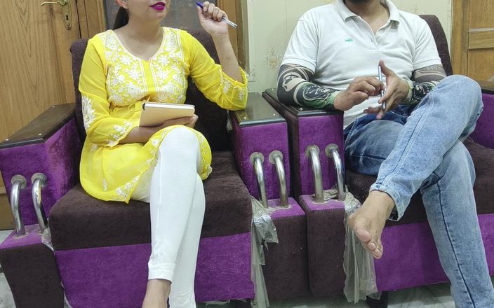 Horny couple 149: Echte student en universiteitsleraar Ki echte seksvideo in Hindi-stem