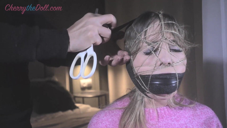 Cherry The Doll: Bondage Hood