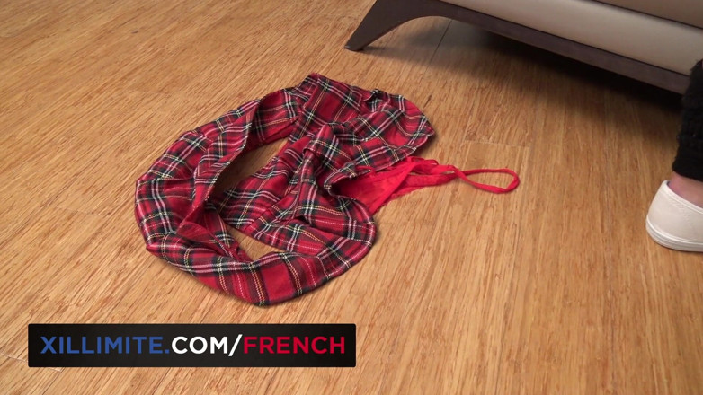French girls at work: Anale seks met hete blonde tiener