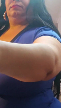 Stepmom BBW Latina stora tuttar, slow motion fans endast