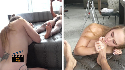 Mr_XES: Volledige 80 minuten Gigi Jax (Charli) amateur hardcore interraciale auditie, ruig neuken...