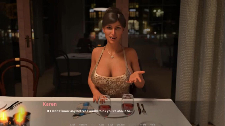 Dirty GamesXxX: DER BESUCH: Riskanter blowjob unter dem tisch in einem restaurant...