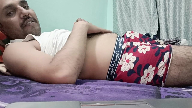 Rajasthani-old-lover: Desi Man uprawia seks z ojczymem sąsiada i ojczymem oficerem...