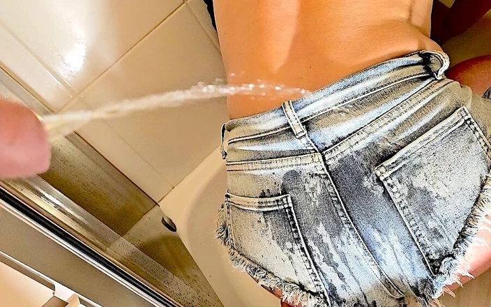 Pee in My Mouth and on My Tits and Feet