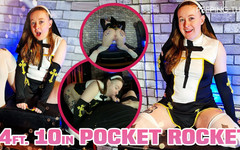 PeepingThom: 빨간 방에 있는 Ruby Lixxx - 그 수녀! 4ft10 포켓 로켓