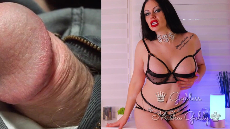 Goddess Misha Goldy: Tubuh panas atau batang besar saya? Ditekan biseksim atau gay...