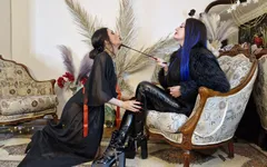 Dominatrix Nika and Her Sexy Slave