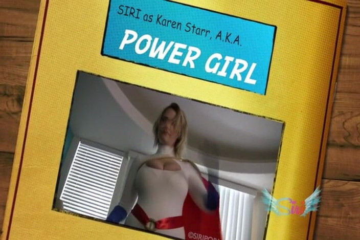 Siri Pornstar: Super Siri ! : Ne pisse jamais, grrl de puissance