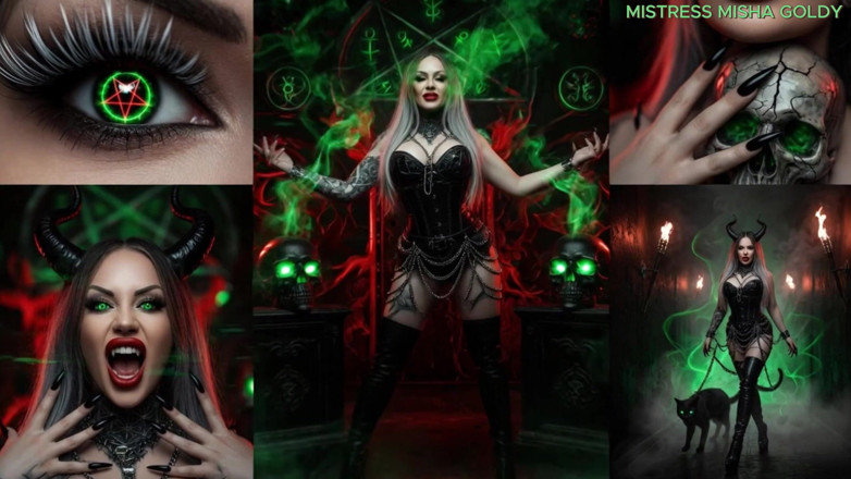 Goddess Misha Goldy: No más caricias en solitario