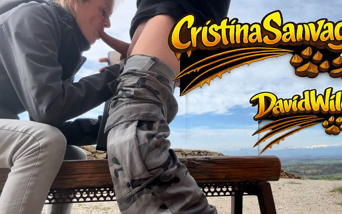 Cristina Sauvage: Przypadkowy seks oralny na zewnątrz – szybko doszedłem do jej ust,...