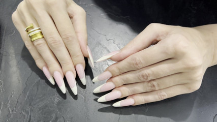 Julia domaina: French Manicure