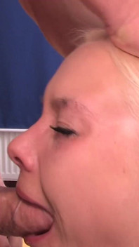 Crazy blonde slut fucked hardcore anal